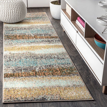 Contemporary Pop Modern Abstract Vintage Area Rug